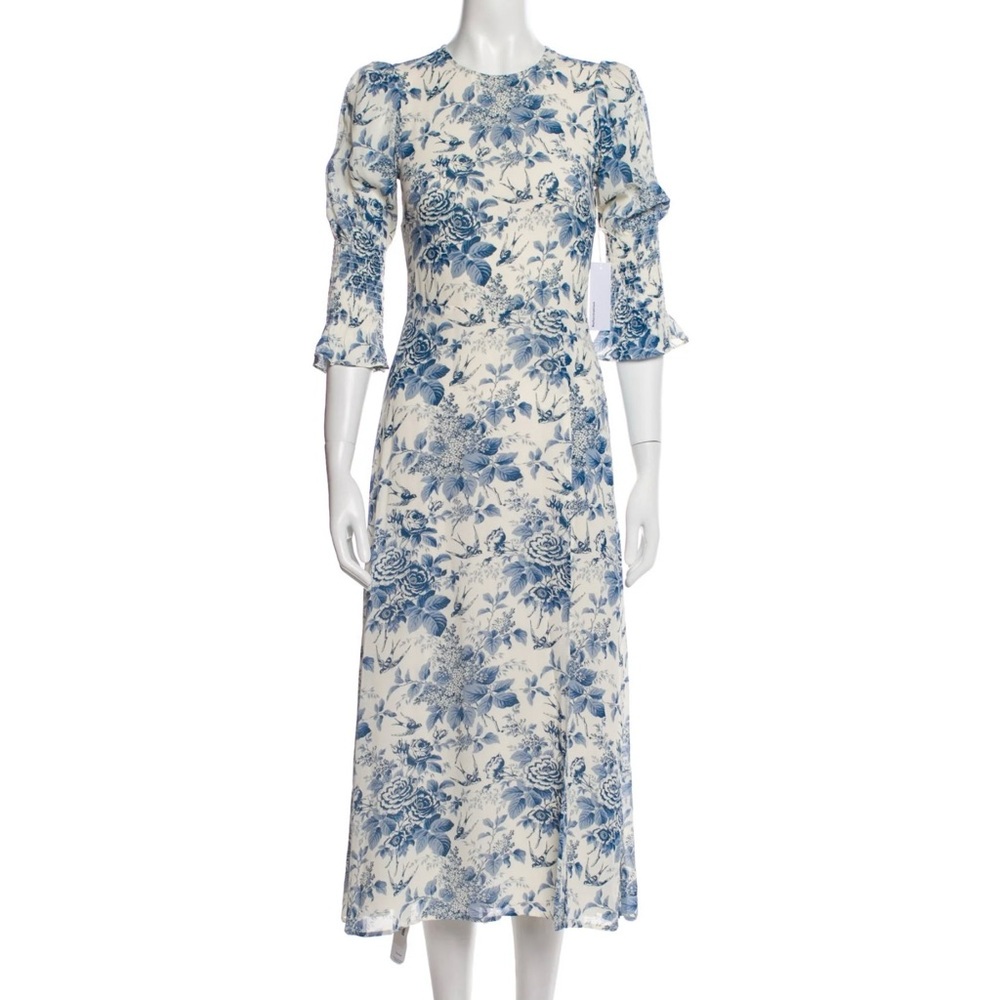 Enchanting & Chic: Reformation Floral Print Long Dress